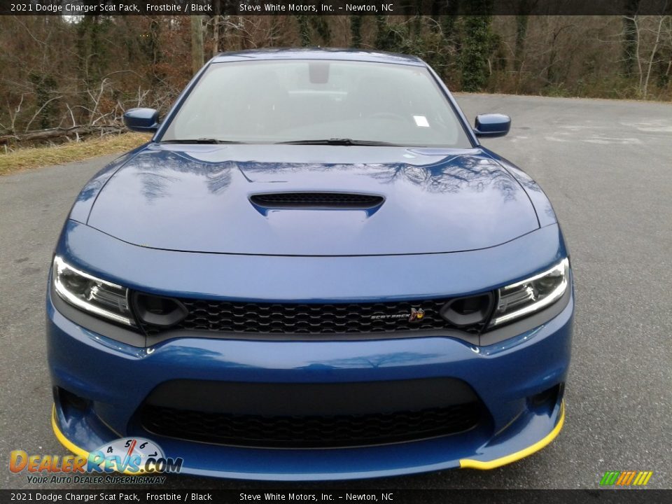 2021 Dodge Charger Scat Pack Frostbite / Black Photo #3