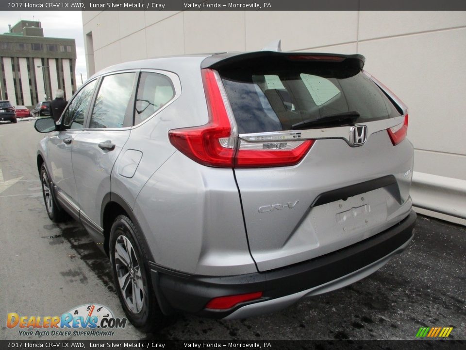 2017 Honda CR-V LX AWD Lunar Silver Metallic / Gray Photo #3