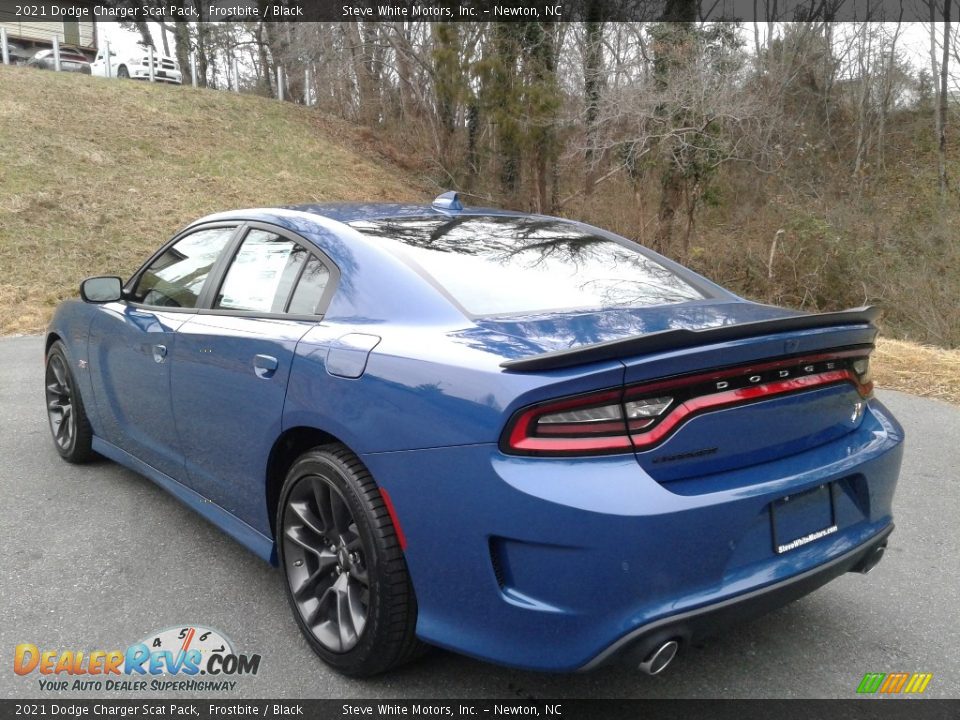 2021 Dodge Charger Scat Pack Frostbite / Black Photo #5