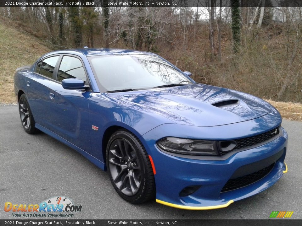 2021 Dodge Charger Scat Pack Frostbite / Black Photo #6