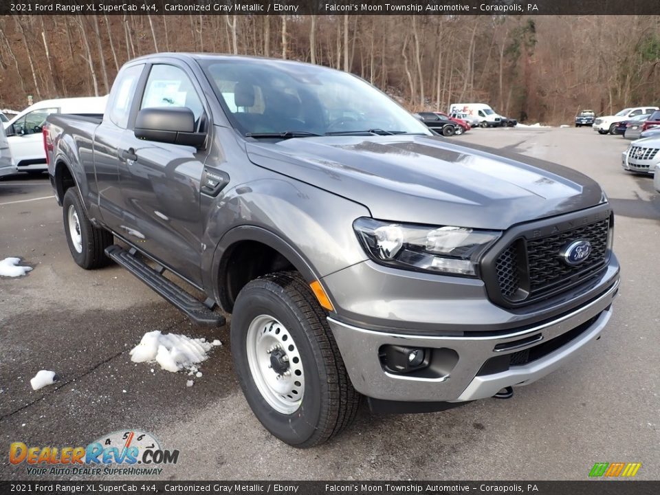 Front 3/4 View of 2021 Ford Ranger XL SuperCab 4x4 Photo #3