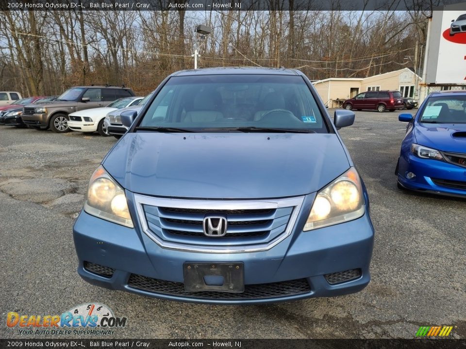 2009 Honda Odyssey EX-L Bali Blue Pearl / Gray Photo #9