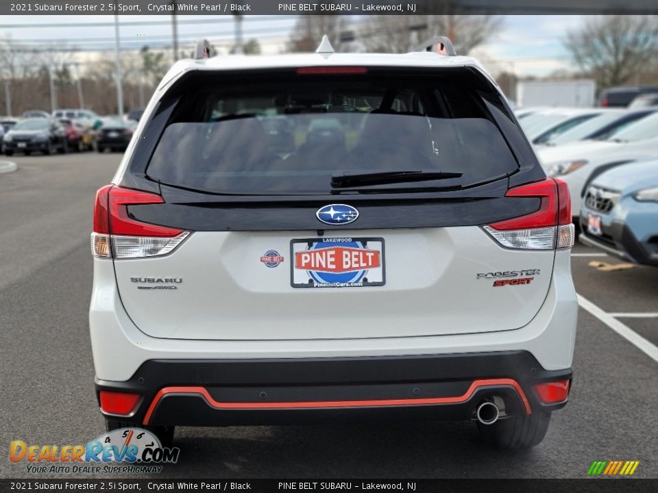 2021 Subaru Forester 2.5i Sport Crystal White Pearl / Black Photo #7