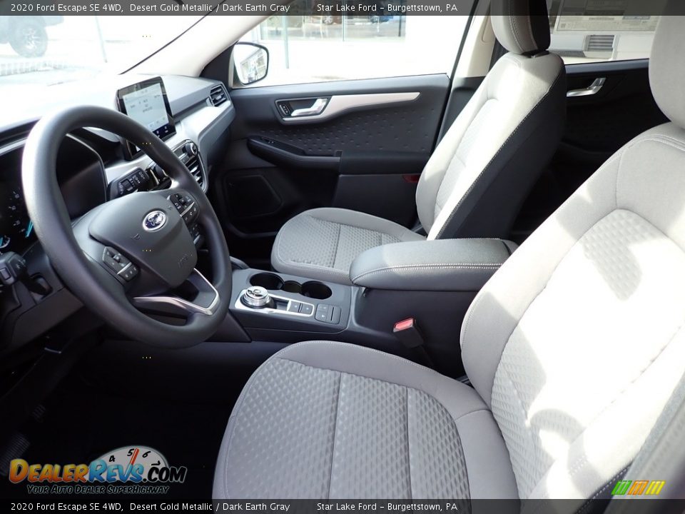 2020 Ford Escape SE 4WD Desert Gold Metallic / Dark Earth Gray Photo #11