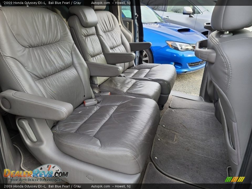 2009 Honda Odyssey EX-L Bali Blue Pearl / Gray Photo #17