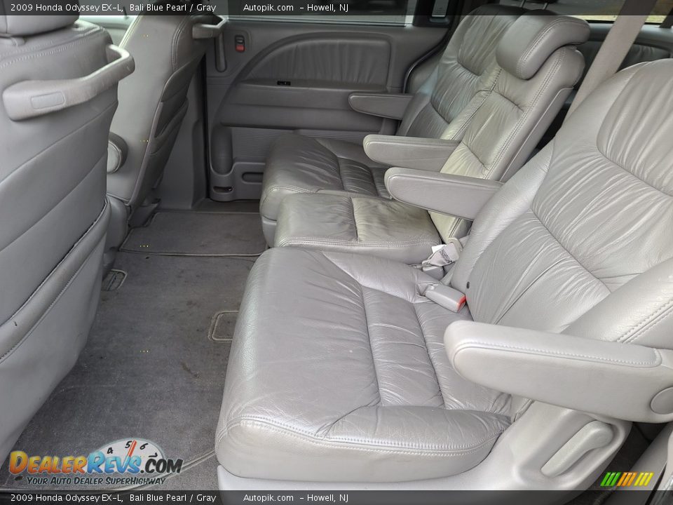 2009 Honda Odyssey EX-L Bali Blue Pearl / Gray Photo #18