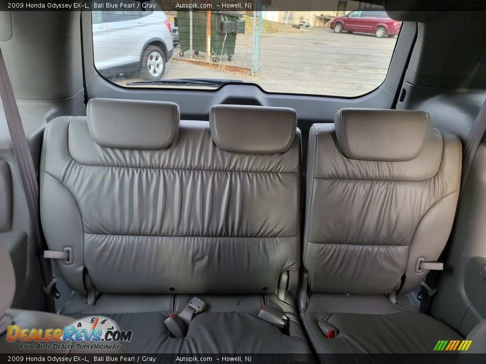 2009 Honda Odyssey EX-L Bali Blue Pearl / Gray Photo #19