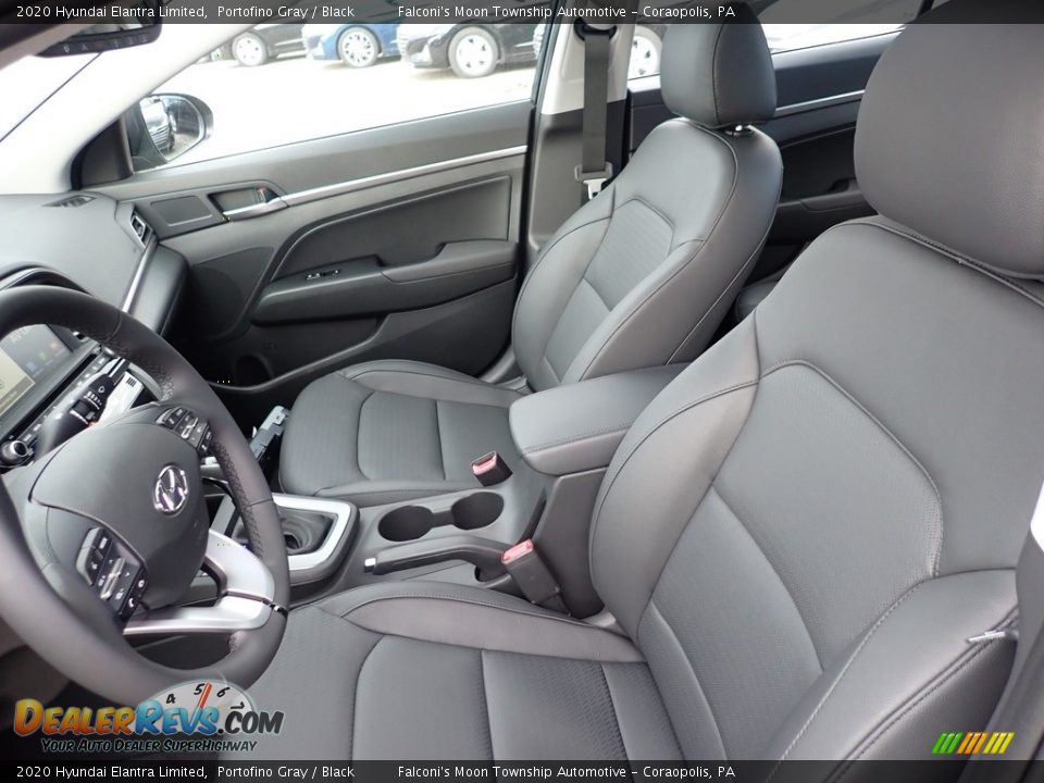 Front Seat of 2020 Hyundai Elantra Limited Photo #11