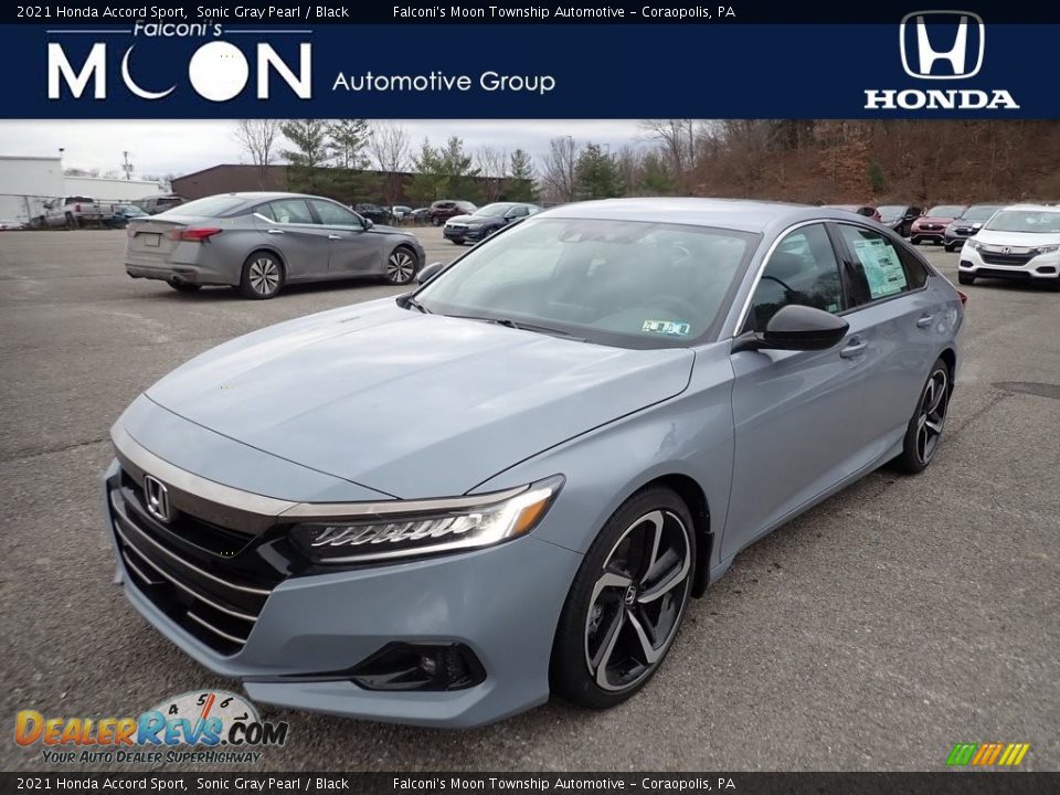 2021 Honda Accord Sport Sonic Gray Pearl / Black Photo #1