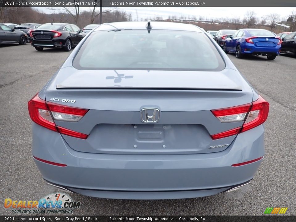 2021 Honda Accord Sport Sonic Gray Pearl / Black Photo #4