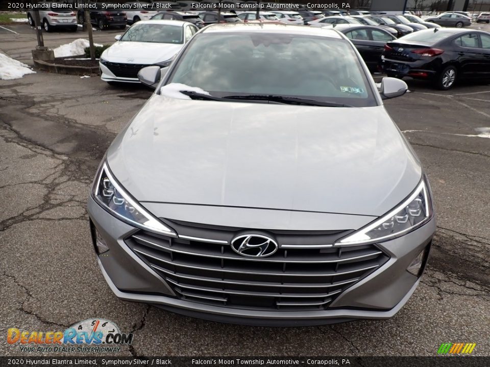 2020 Hyundai Elantra Limited Symphony Silver / Black Photo #4