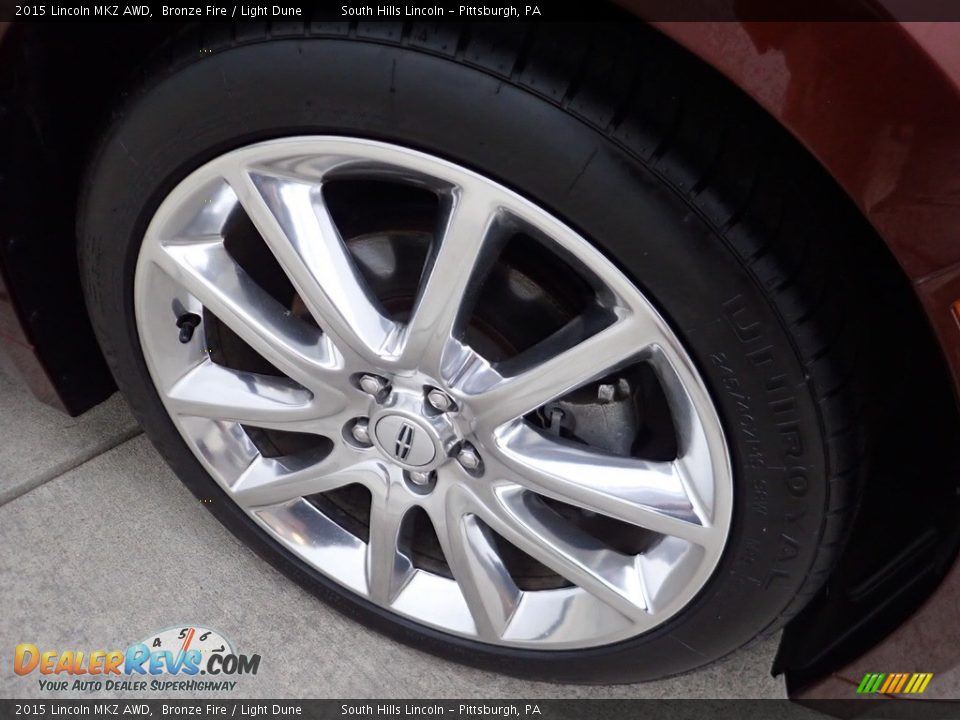 2015 Lincoln MKZ AWD Wheel Photo #9