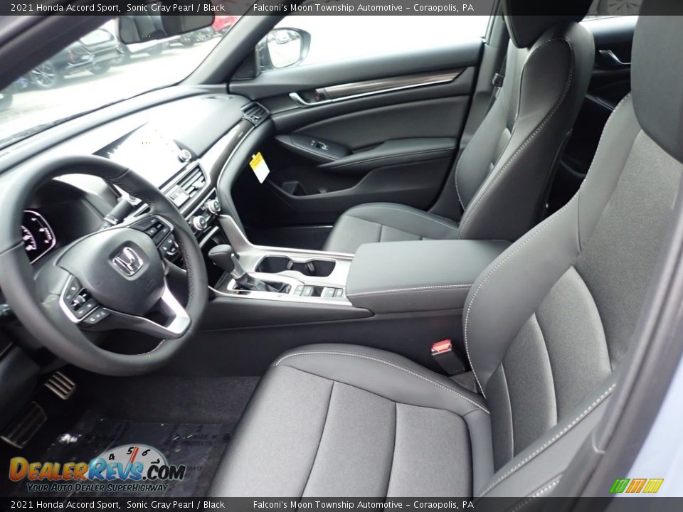 Front Seat of 2021 Honda Accord Sport Photo #8