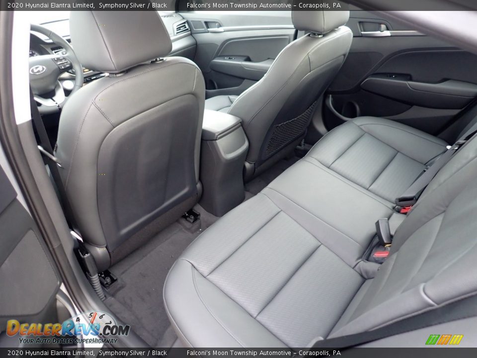 Rear Seat of 2020 Hyundai Elantra Limited Photo #8