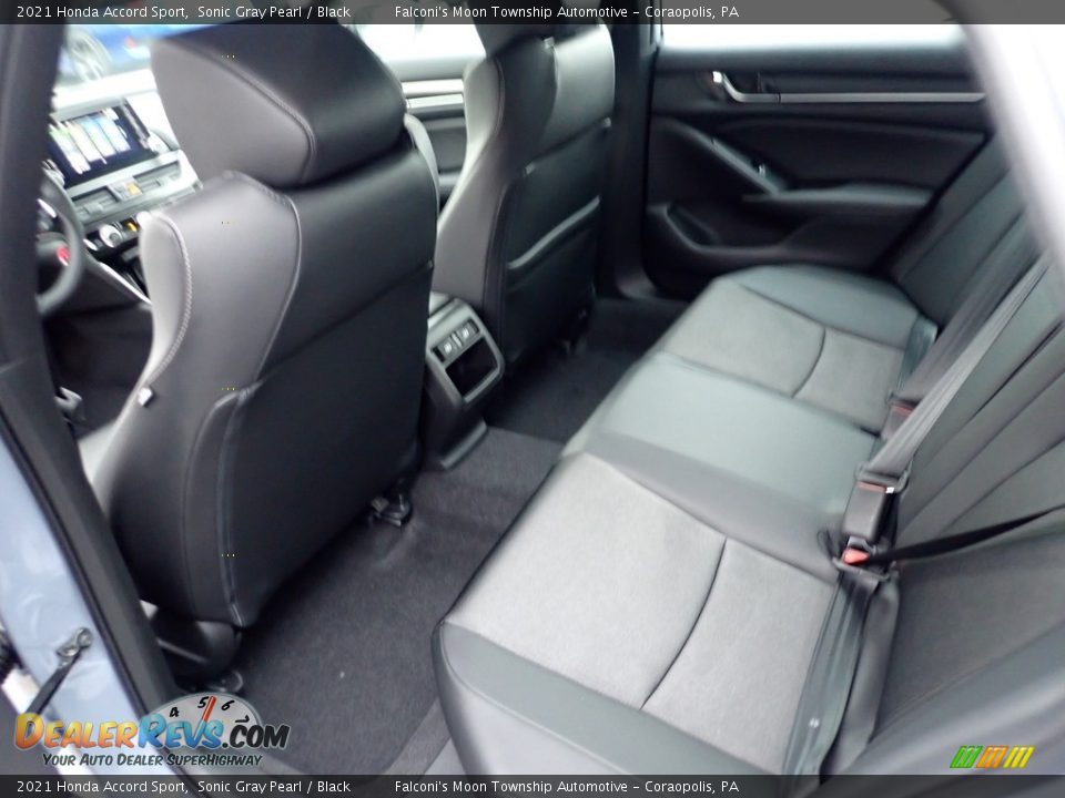 Rear Seat of 2021 Honda Accord Sport Photo #9