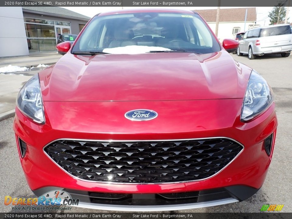 2020 Ford Escape SE 4WD Rapid Red Metallic / Dark Earth Gray Photo #9