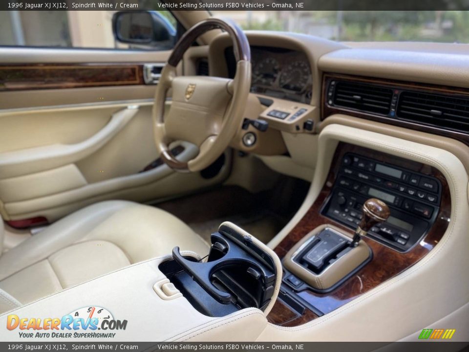 Cream Interior - 1996 Jaguar XJ XJ12 Photo #9