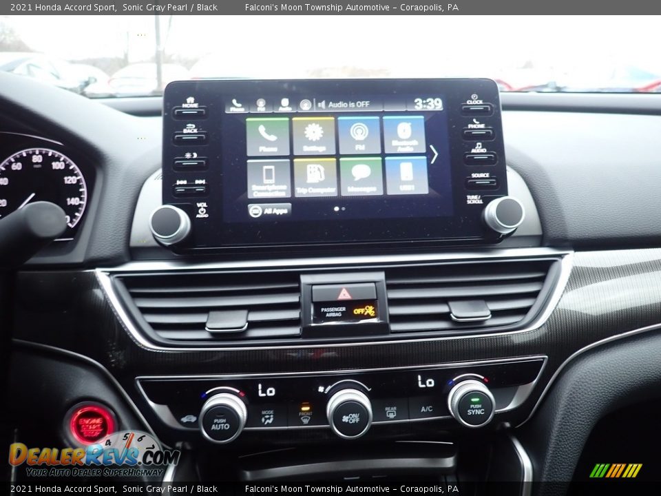 Controls of 2021 Honda Accord Sport Photo #13