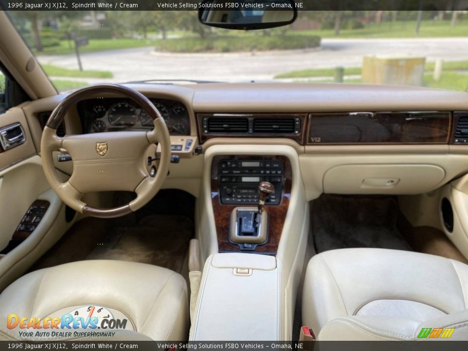 Cream Interior - 1996 Jaguar XJ XJ12 Photo #10