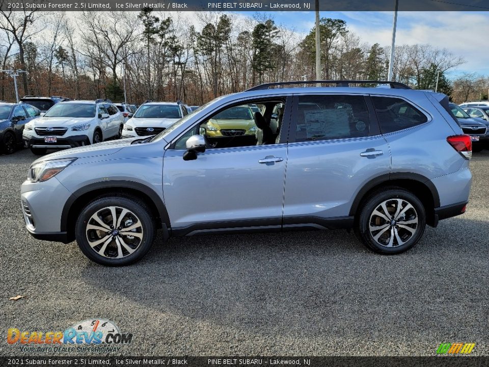 2021 Subaru Forester 2.5i Limited Ice Silver Metallic / Black Photo #4