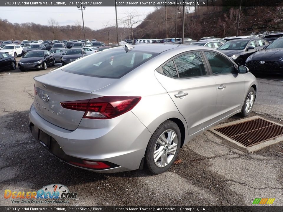 2020 Hyundai Elantra Value Edition Stellar Silver / Black Photo #2