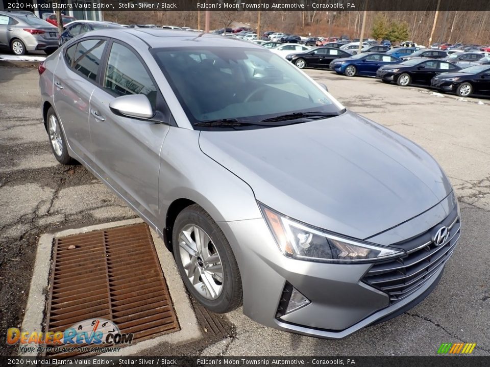 2020 Hyundai Elantra Value Edition Stellar Silver / Black Photo #3