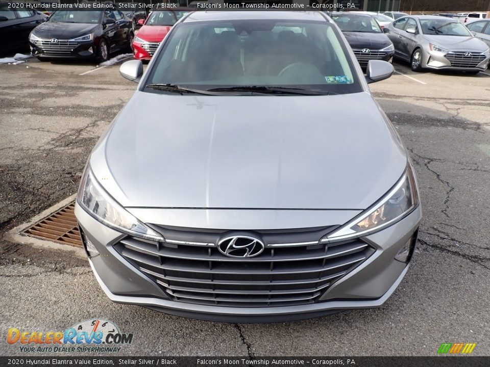 2020 Hyundai Elantra Value Edition Stellar Silver / Black Photo #4