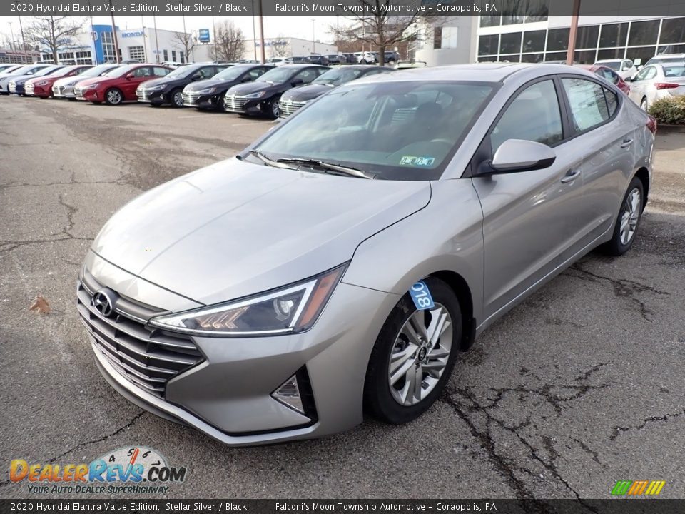 2020 Hyundai Elantra Value Edition Stellar Silver / Black Photo #5