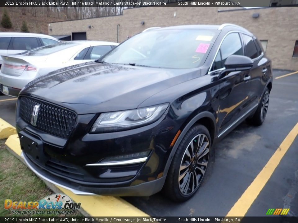 2019 Lincoln MKC Black Label AWD Infinite Black Metallic / Centerstage-Jet Black/Foxfire Photo #1