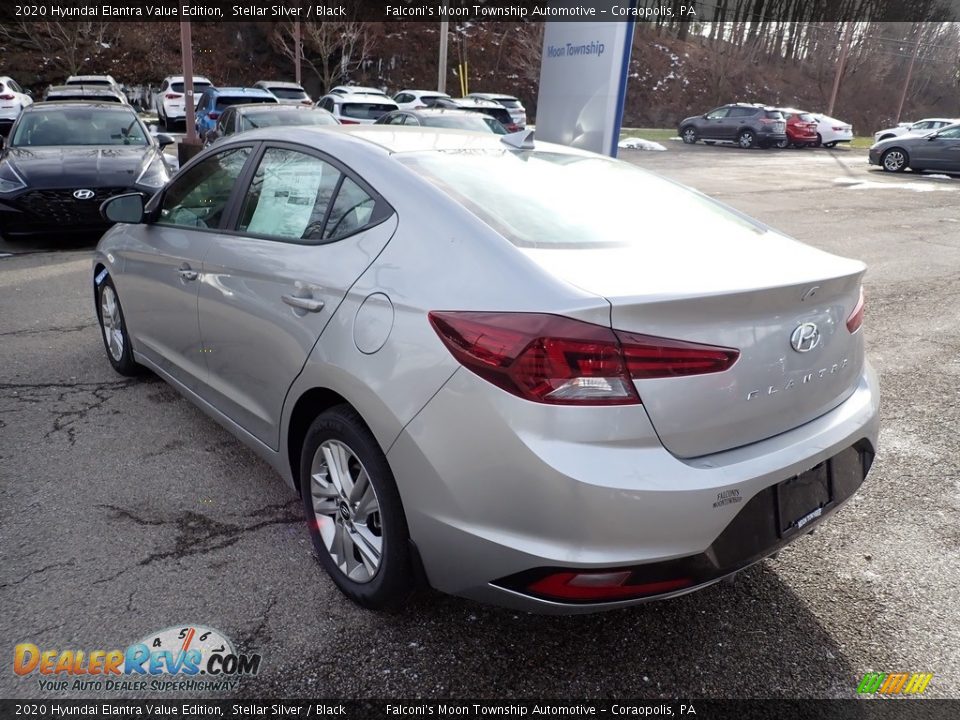 2020 Hyundai Elantra Value Edition Stellar Silver / Black Photo #6