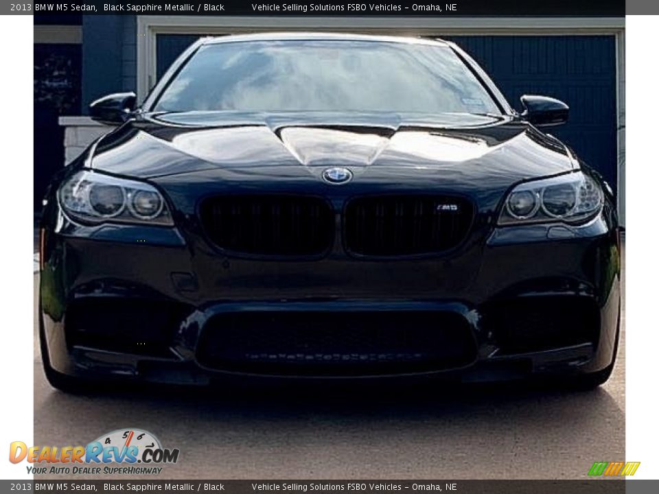 2013 BMW M5 Sedan Black Sapphire Metallic / Black Photo #1