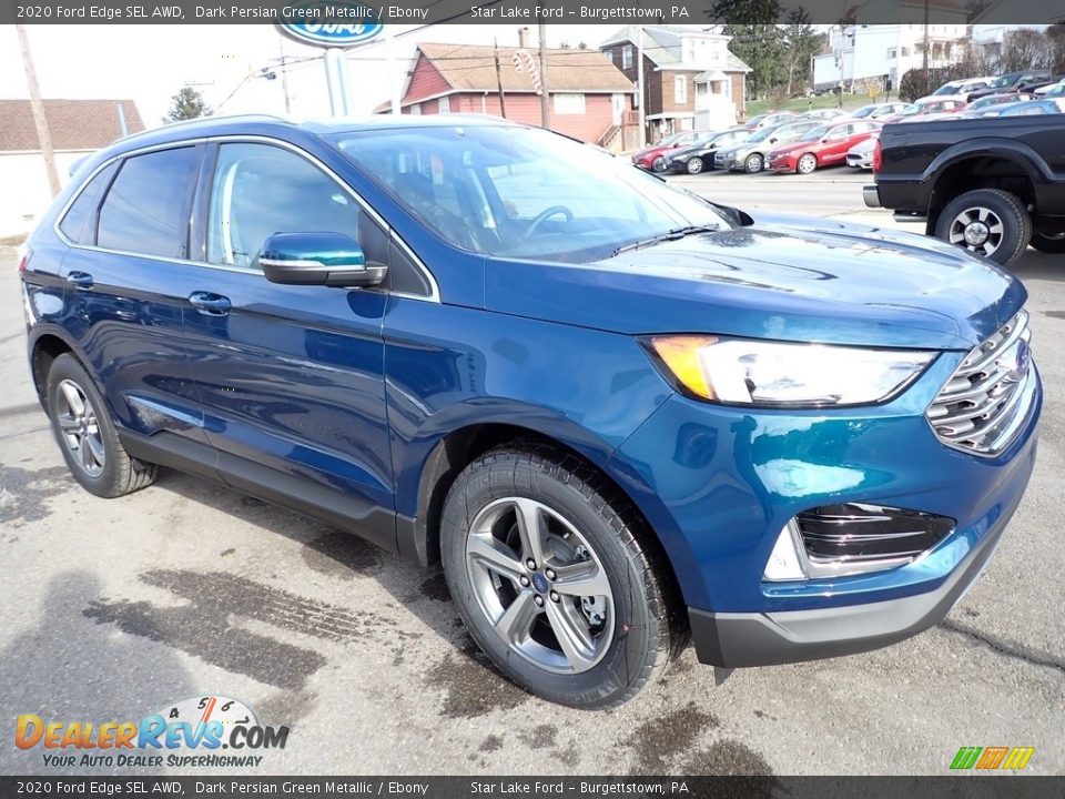 Front 3/4 View of 2020 Ford Edge SEL AWD Photo #8