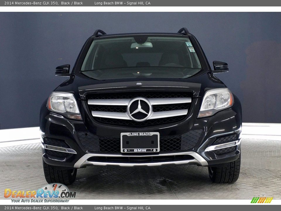 2014 Mercedes-Benz GLK 350 Black / Black Photo #2