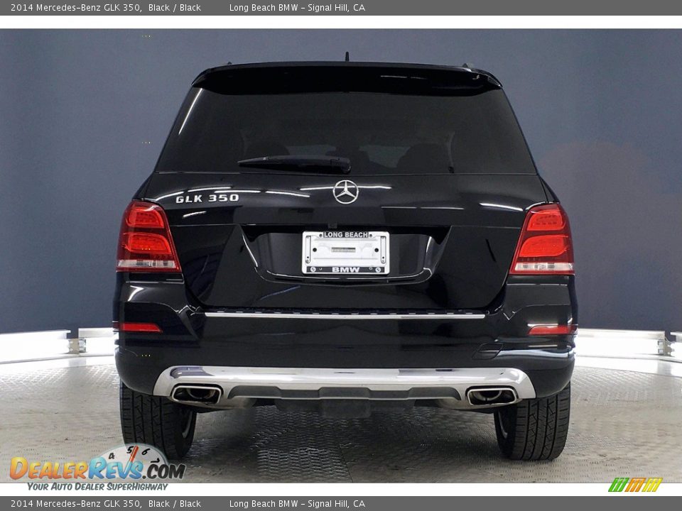 2014 Mercedes-Benz GLK 350 Black / Black Photo #3