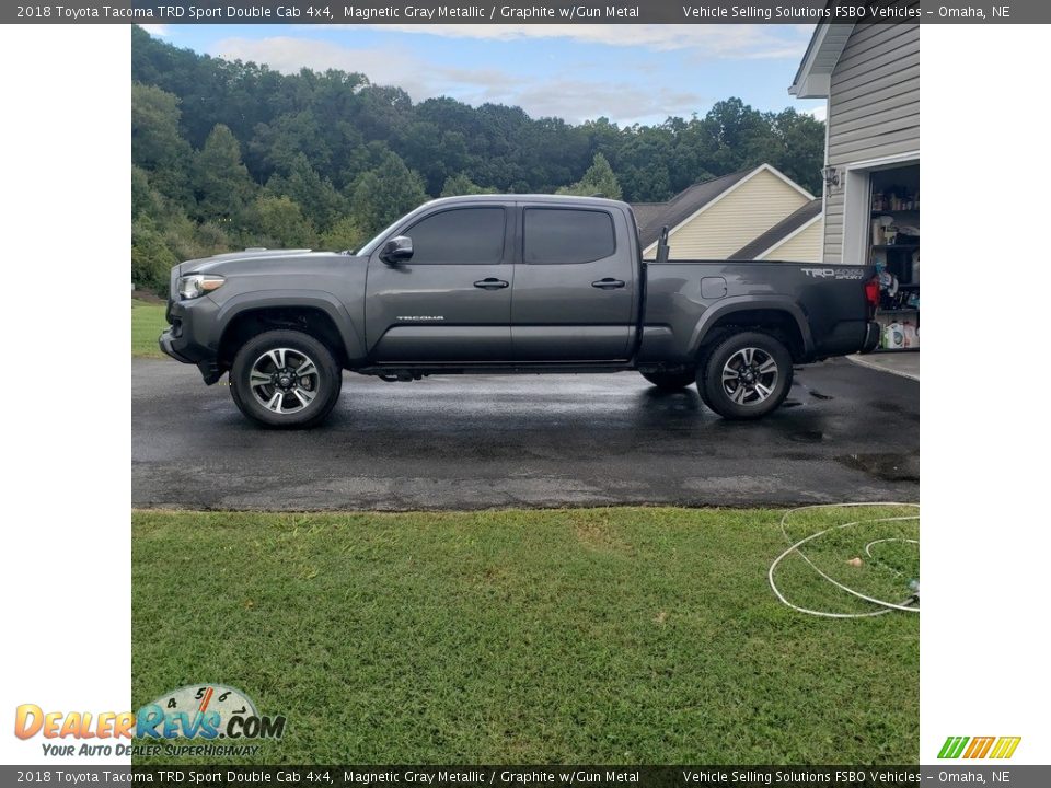 2018 Toyota Tacoma TRD Sport Double Cab 4x4 Magnetic Gray Metallic / Graphite w/Gun Metal Photo #1