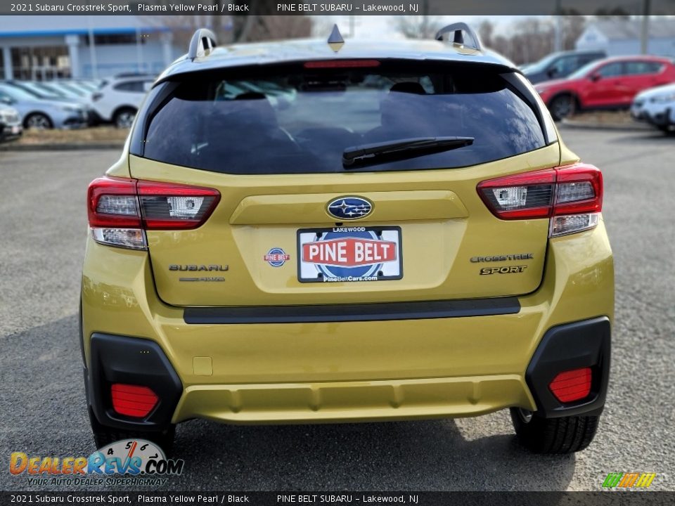 2021 Subaru Crosstrek Sport Plasma Yellow Pearl / Black Photo #7