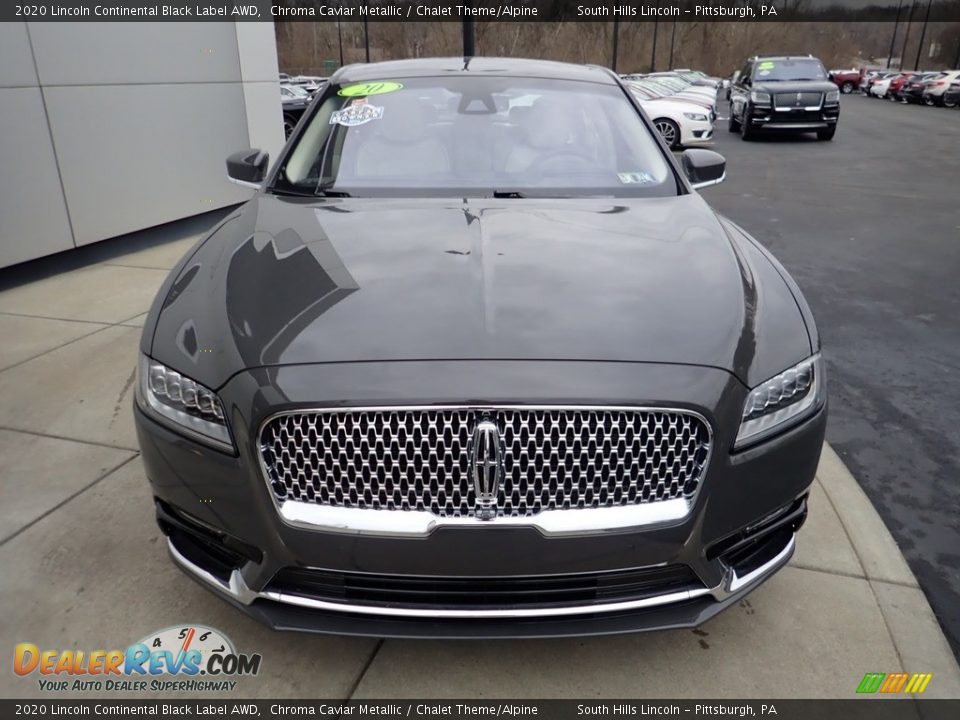 2020 Lincoln Continental Black Label AWD Chroma Caviar Metallic / Chalet Theme/Alpine Photo #9