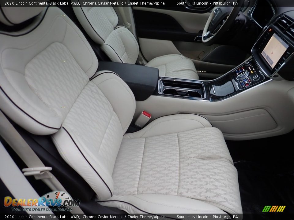 Front Seat of 2020 Lincoln Continental Black Label AWD Photo #11