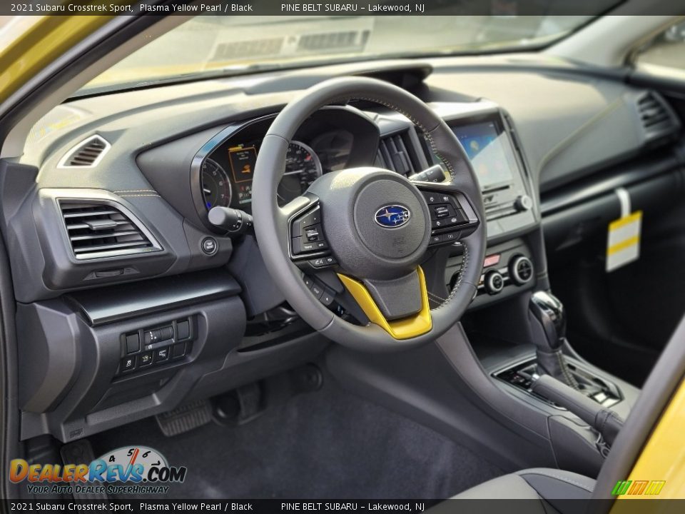2021 Subaru Crosstrek Sport Plasma Yellow Pearl / Black Photo #12
