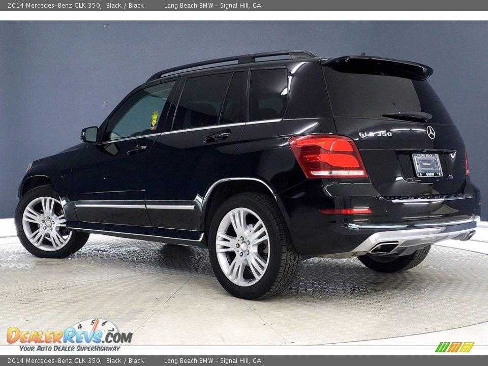 2014 Mercedes-Benz GLK 350 Black / Black Photo #10