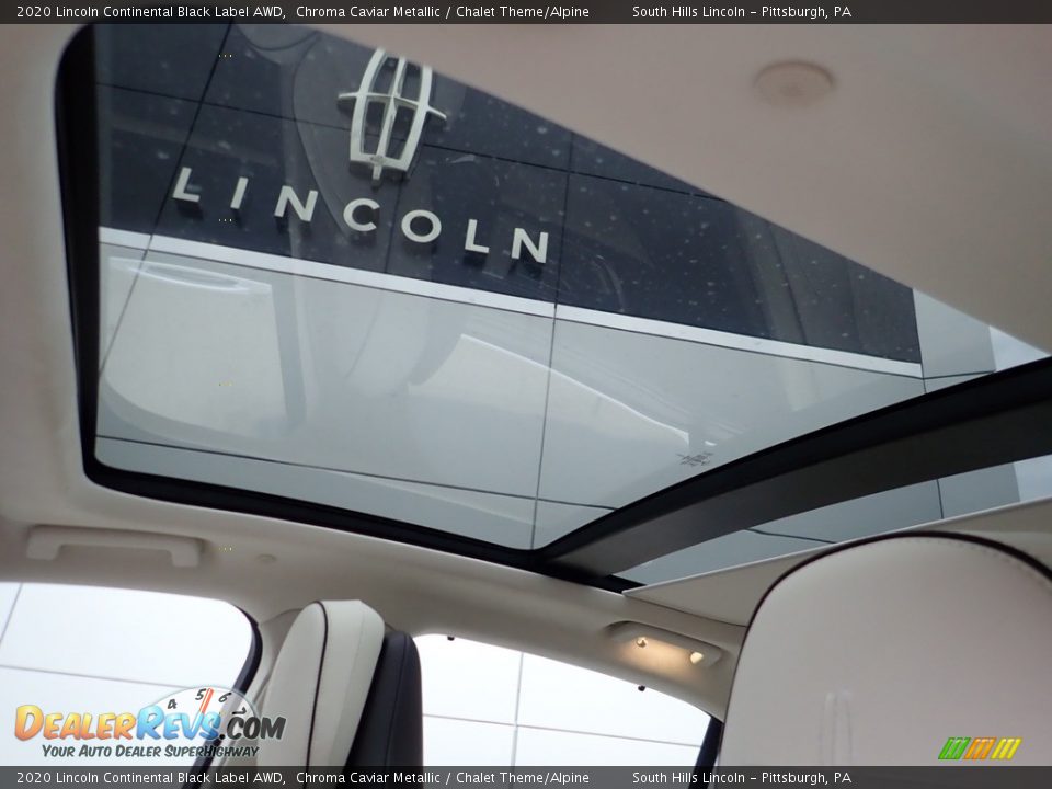 2020 Lincoln Continental Black Label AWD Chroma Caviar Metallic / Chalet Theme/Alpine Photo #19
