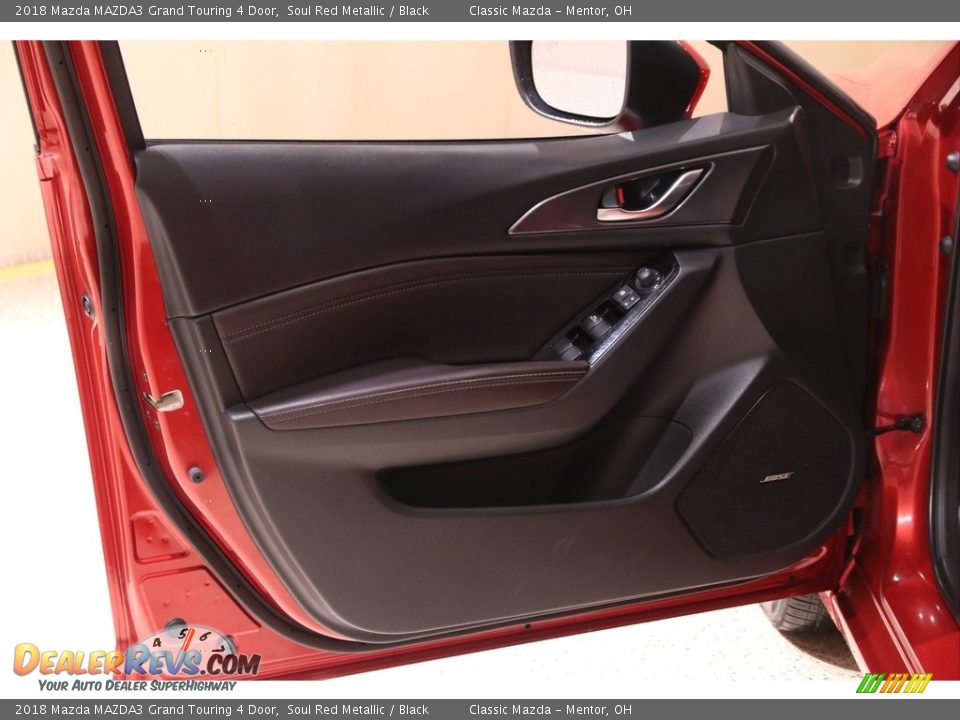 2018 Mazda MAZDA3 Grand Touring 4 Door Soul Red Metallic / Black Photo #4