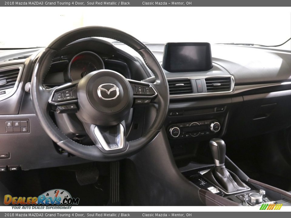 2018 Mazda MAZDA3 Grand Touring 4 Door Soul Red Metallic / Black Photo #6