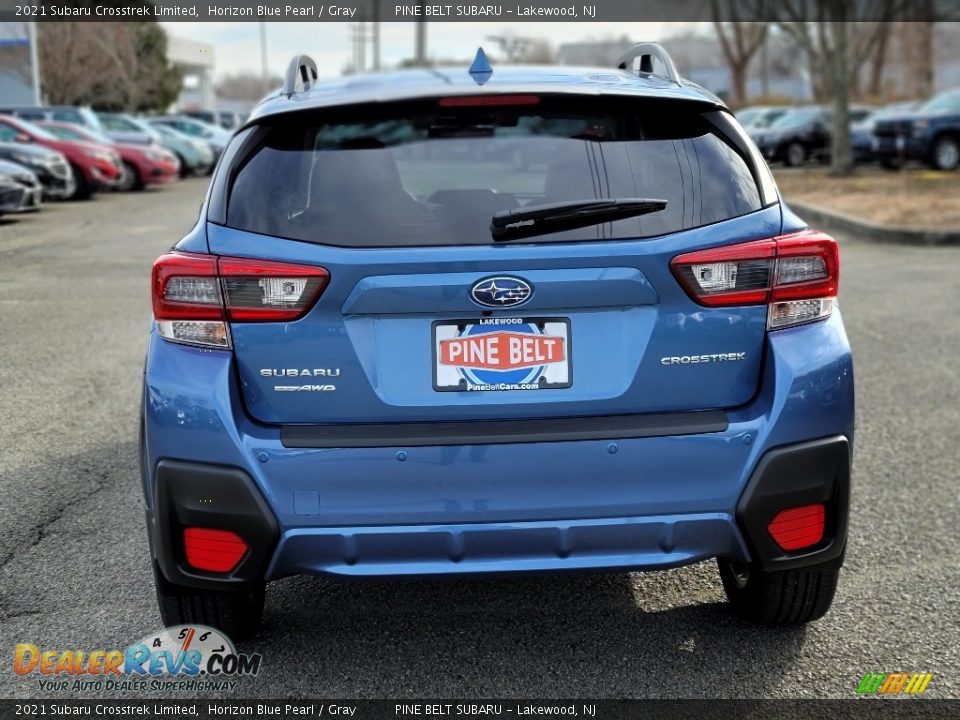 2021 Subaru Crosstrek Limited Horizon Blue Pearl / Gray Photo #7