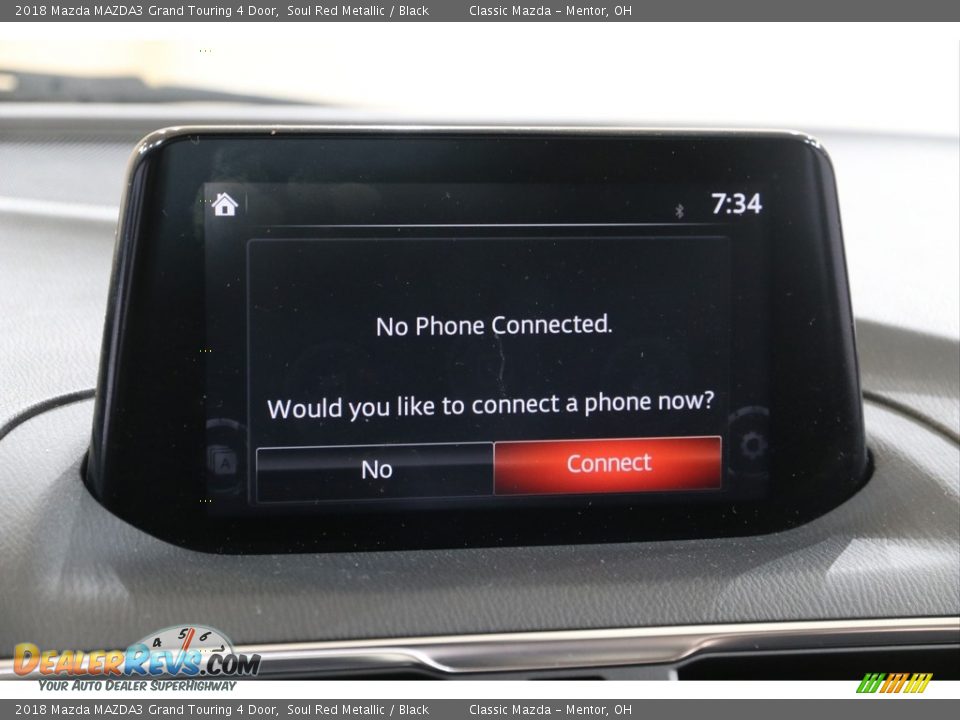 2018 Mazda MAZDA3 Grand Touring 4 Door Soul Red Metallic / Black Photo #10