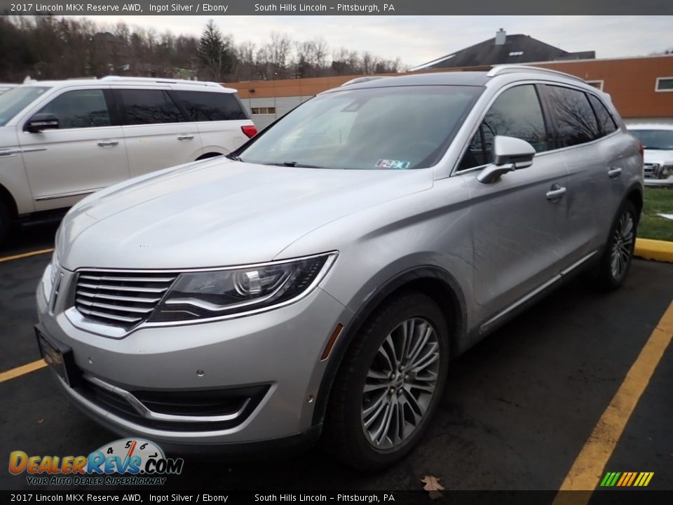 2017 Lincoln MKX Reserve AWD Ingot Silver / Ebony Photo #1