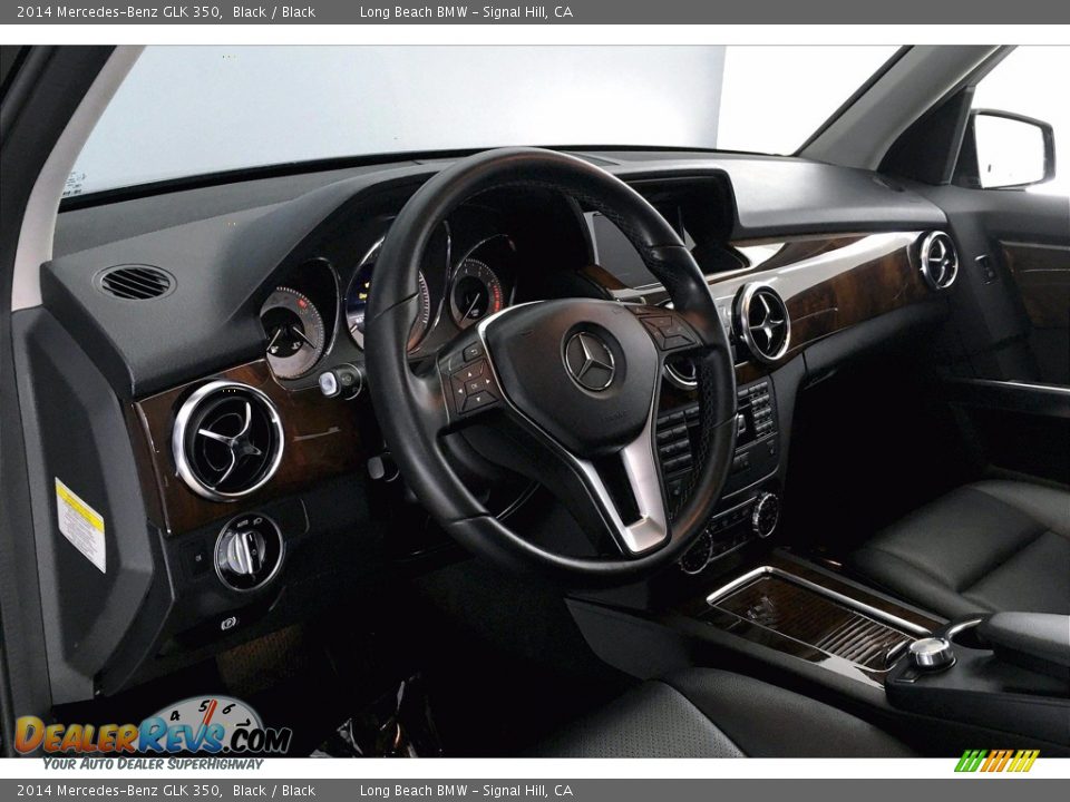 2014 Mercedes-Benz GLK 350 Black / Black Photo #21