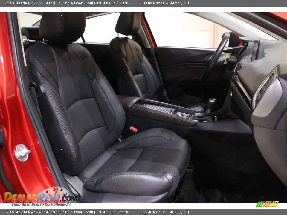2018 Mazda MAZDA3 Grand Touring 4 Door Soul Red Metallic / Black Photo #15