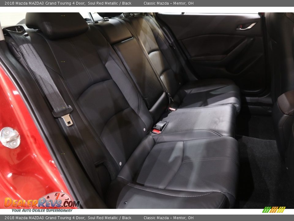 2018 Mazda MAZDA3 Grand Touring 4 Door Soul Red Metallic / Black Photo #16