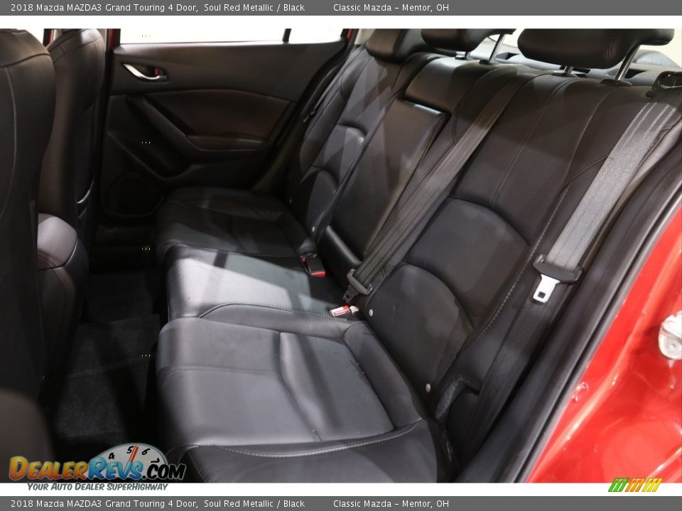 2018 Mazda MAZDA3 Grand Touring 4 Door Soul Red Metallic / Black Photo #17